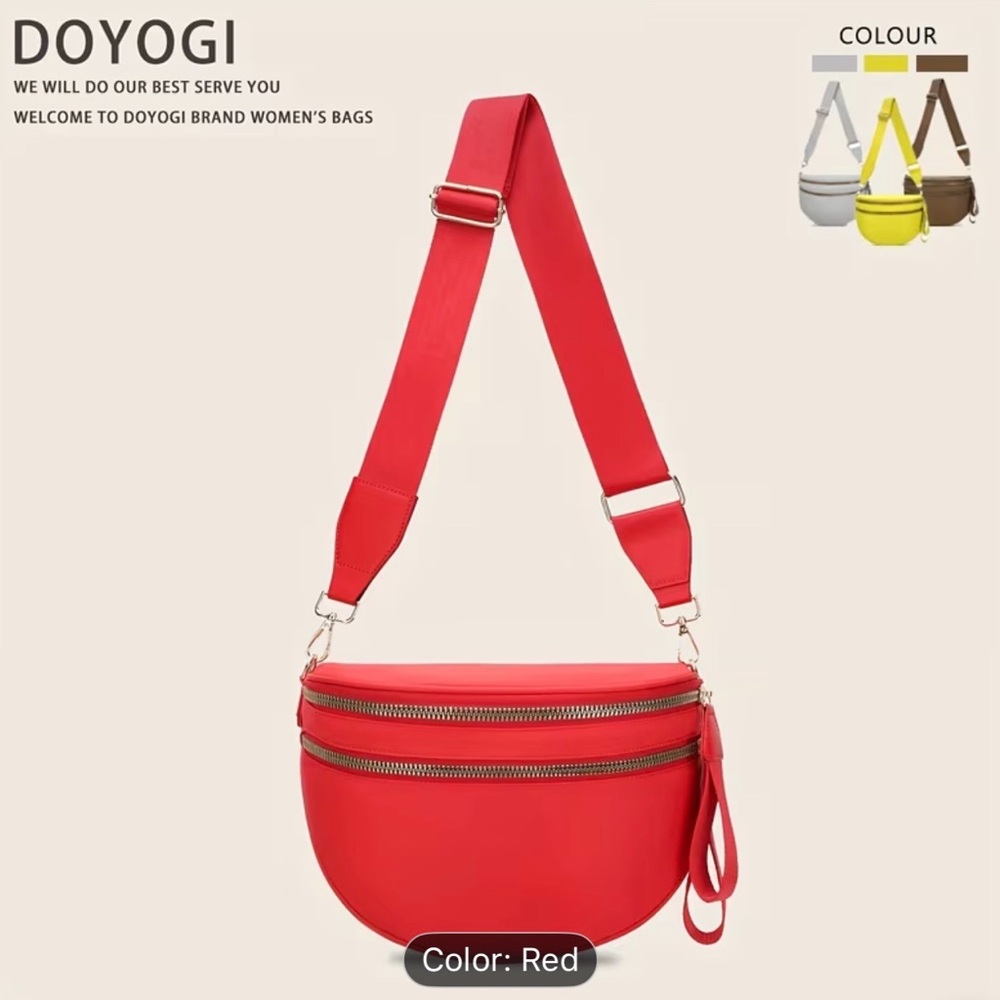 🌹 Red Women's Crossbody Bag